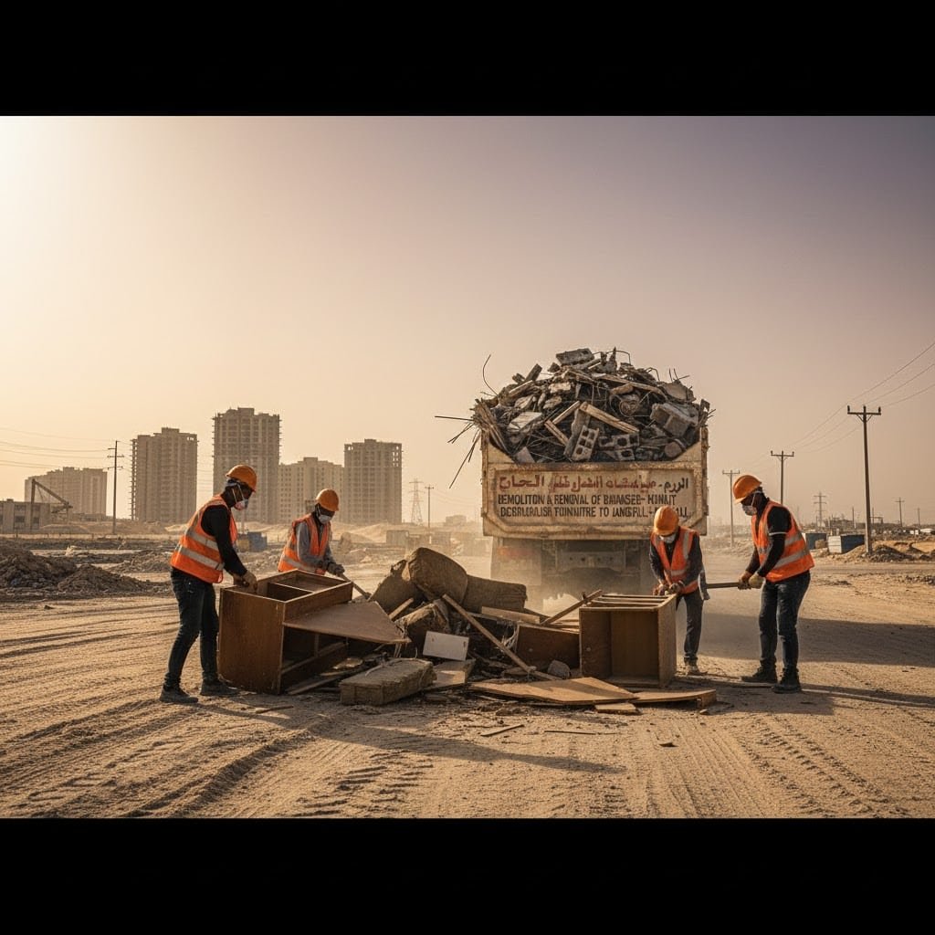 خدمة قط اثاث واغراض 24 ساعة لجميع مناطق الكويت | تخلص من الكراكيب فوراً